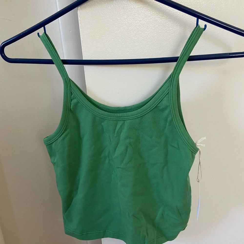 SOLD***** ARQ Crop Tank Top. Size small. Blue and green. - Picture 4 of 4